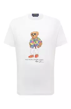 Хлопковая футболка Polo Ralph Lauren