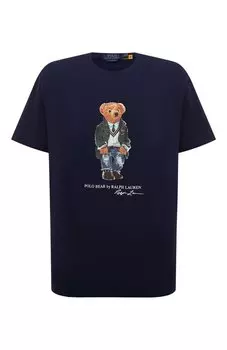 Хлопковая футболка Polo Ralph Lauren