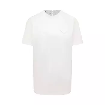 Хлопковая футболка Prada