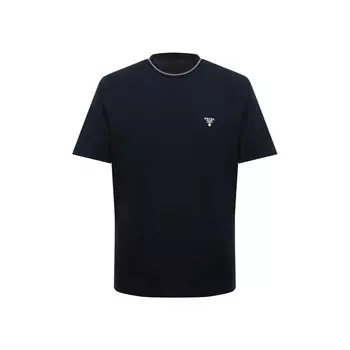 Хлопковая футболка Prada