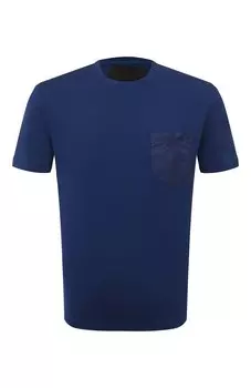 Хлопковая футболка Prada