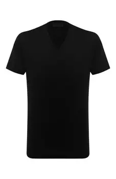 Хлопковая футболка Prada