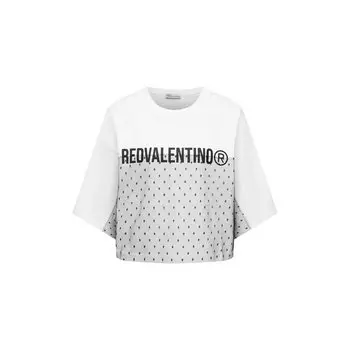 Хлопковая футболка REDVALENTINO