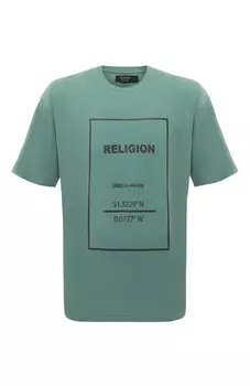 Хлопковая футболка Religion