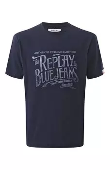 Хлопковая футболка Replay