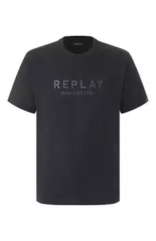 Хлопковая футболка Replay