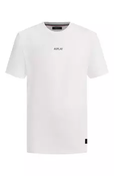 Хлопковая футболка Replay