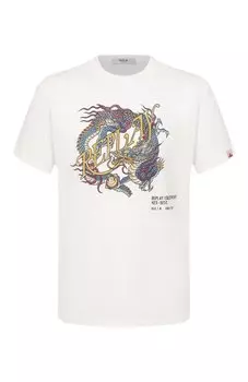 Хлопковая футболка Replay