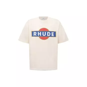 Хлопковая футболка Rhude