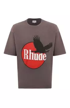 Хлопковая футболка Rhude