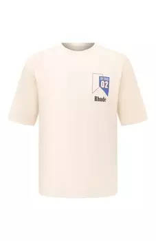 Хлопковая футболка Rhude