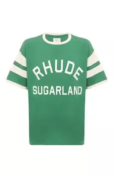 Хлопковая футболка Rhude