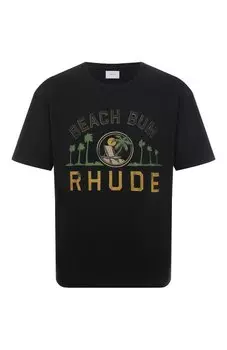 Хлопковая футболка Rhude