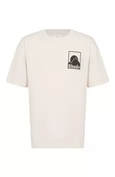 Хлопковая футболка Rhude