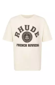 Хлопковая футболка Rhude