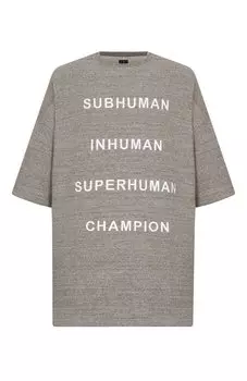 Хлопковая футболка Rick Owens x Champion Rick Owens