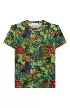 Хлопковая футболка Roberto Cavalli