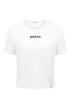 Хлопковая футболка Rokh