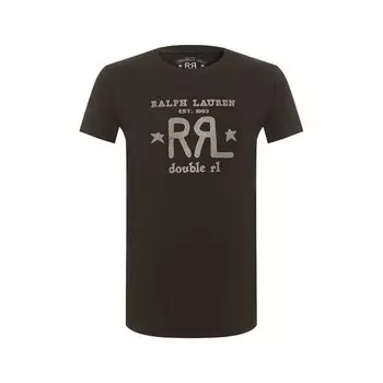 Хлопковая футболка RRL