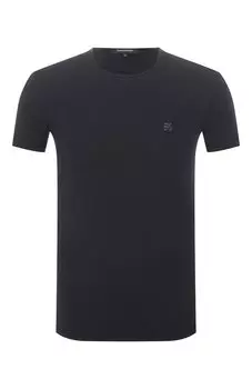 Хлопковая футболка с круглым вырезом Zegna