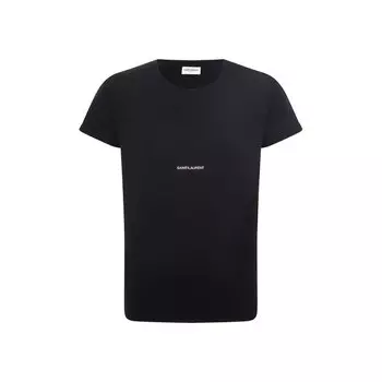 Хлопковая футболка Saint Laurent