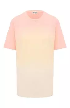 Хлопковая футболка Saint Laurent