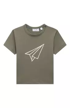 Хлопковая футболка Sanetta