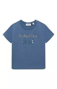 Хлопковая футболка Sanetta