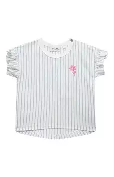 Хлопковая футболка Sanetta