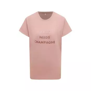 Хлопковая футболка Seven Lab