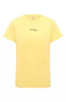 Хлопковая футболка Seven Lab