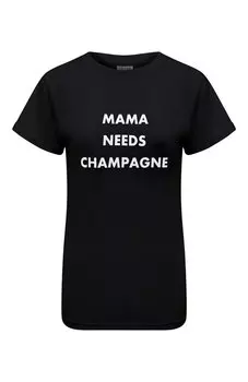 Хлопковая футболка Seven Lab