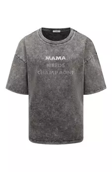 Хлопковая футболка Seven Lab