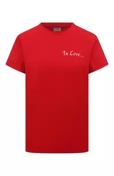 Хлопковая футболка Seven Lab