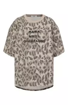 Хлопковая футболка Seven Lab