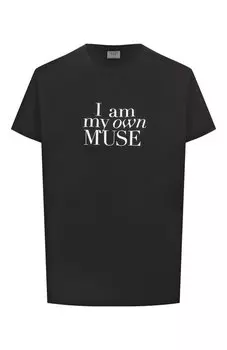 Хлопковая футболка Seven Lab