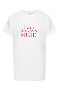 Хлопковая футболка Seven Lab