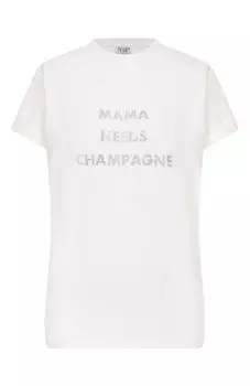 Хлопковая футболка Seven Lab