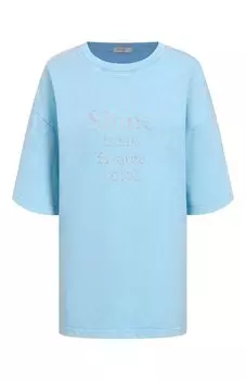 Хлопковая футболка Seven Lab