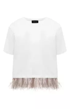 Хлопковая футболка Simonetta Ravizza