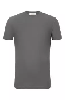 Хлопковая футболка Slowear