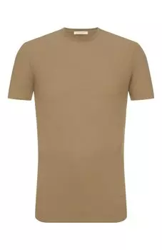 Хлопковая футболка Slowear