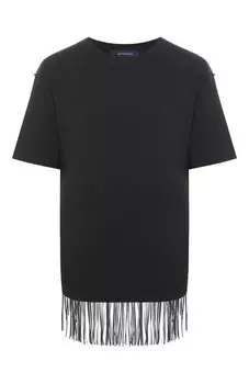 Хлопковая футболка Sportmax