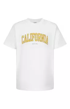 Хлопковая футболка Sporty and Rich