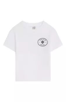 Хлопковая футболка Sporty and Rich