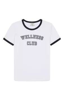 Хлопковая футболка Sporty and Rich