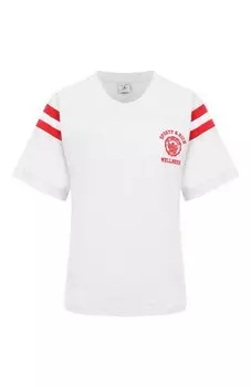 Хлопковая футболка Sporty and Rich