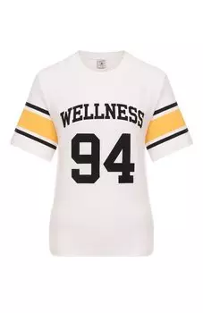 Хлопковая футболка Sporty and Rich