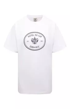 Хлопковая футболка Sporty&Rich