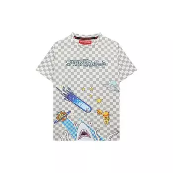 Хлопковая футболка Sprayground